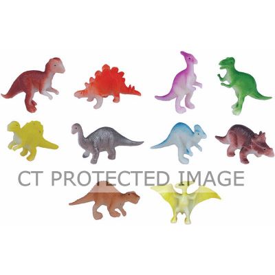 12assorted 4-5cm Dinosaurs  96s
