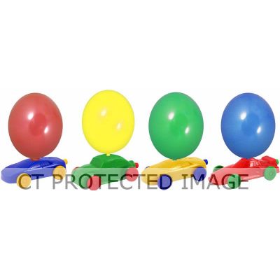 Balloon Car W/2 Balloons  24s