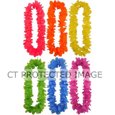 100cm Assorted Colours Hula Lei