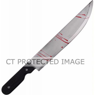 50cm Bloodied Knife Weapon