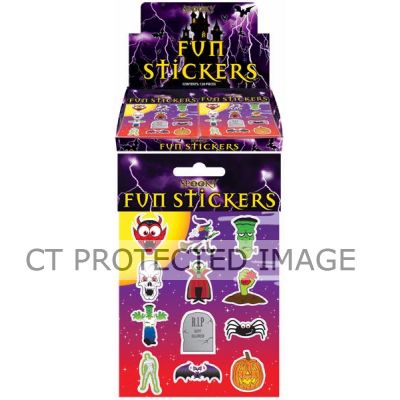  Halloween Stickers   (pack quantity 12) X120