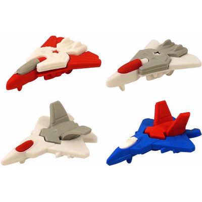 4assorted Plane Erasers  84s