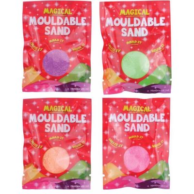 30g Assorted Colours Mouldable Sand Putty  60s