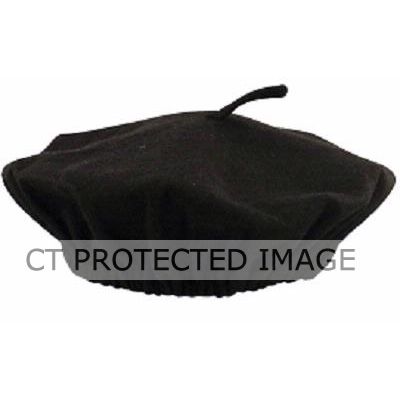 Adult Black Beret