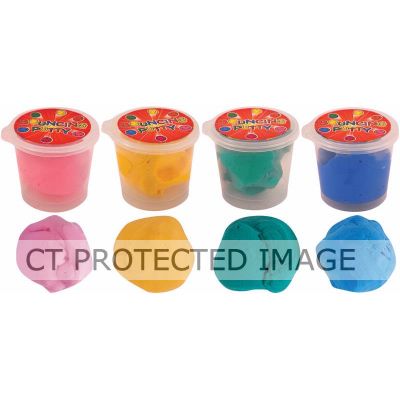 4assorted Bouncing Putty Tub  12s