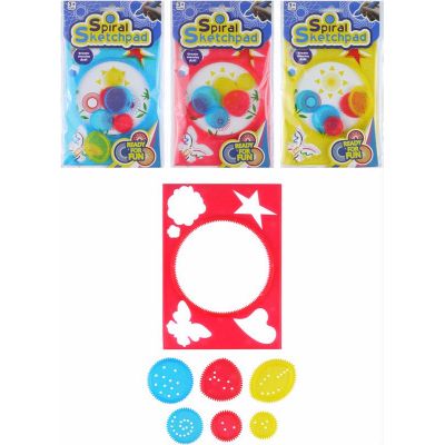 7pc 3assorted Spiral Stencils