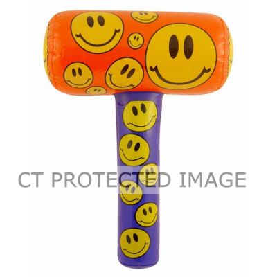 48cm Inflatable Mallet Smiley