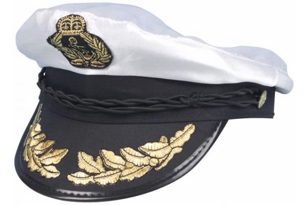 Satin Captain Hat