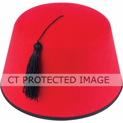 Red Fez Hat