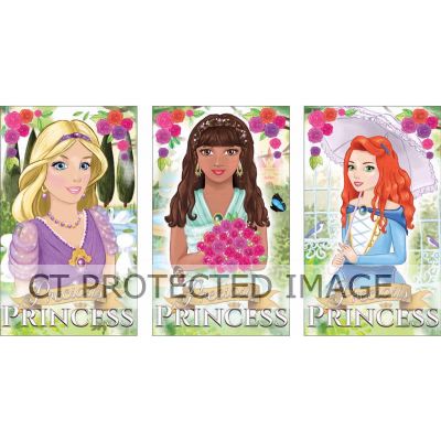 3assorted Princess Notebook  168s