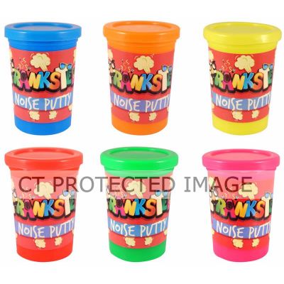 6assorted Neon Noise Putty  12s