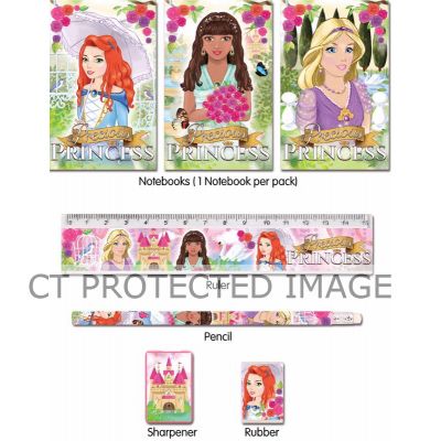 5pc Princess Stationery Set 24s
