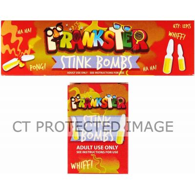  Stink Bombs  (pack quantity 3) X12