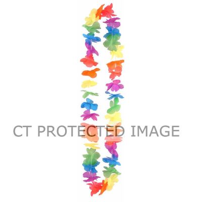 100cm Petal Hula Lei Multicolour
