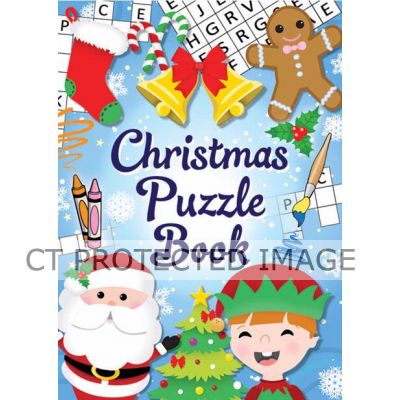 10.5cm Christmas Fun Puzzle Book  48s