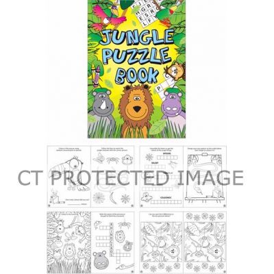 Jungle Fun Puzzle Book  48s
