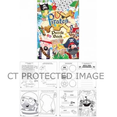 Pirate Fun Puzzle Book  48s