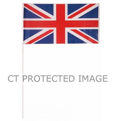 40cm Union Jack Hand Waver Flag  50s