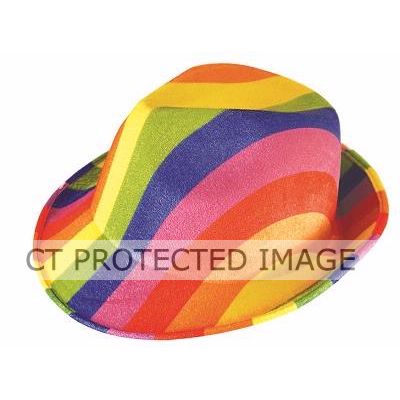 Adult Gangster Pride Rainbow Hat