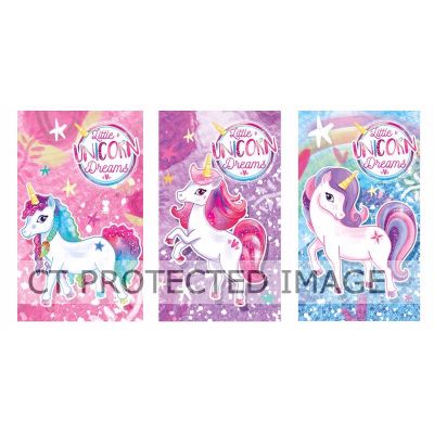 3assorted Unicorn Notebook  168s