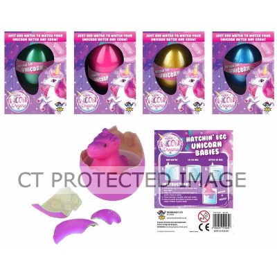 6assorted Growing Unicorn Egg  12s