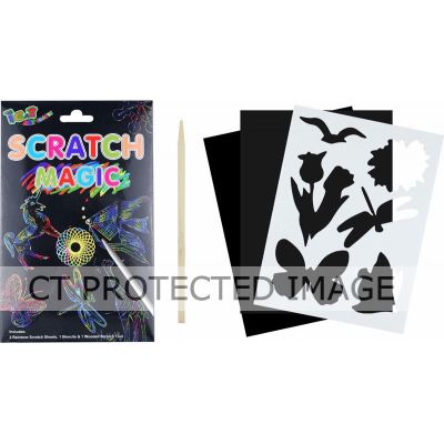 Magic Colour Scratch Set  24s