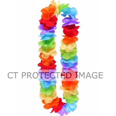 100cm Petal Rainbow Lei