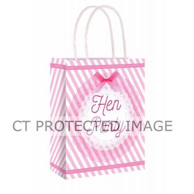 22x18x8cm Vintage Hen Party Bag  24s