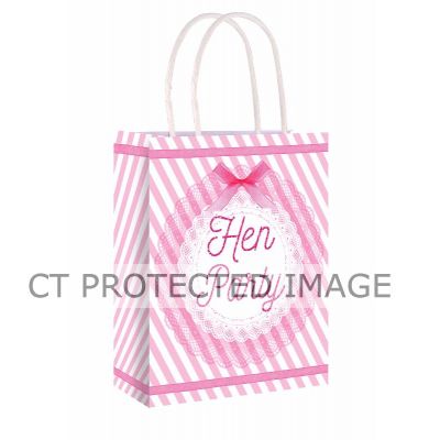 22x18x8cm Vintage Hen Party Bag  24s