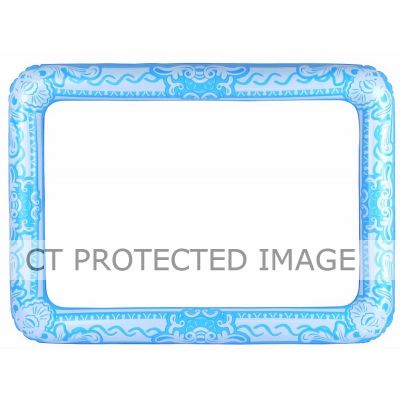 60x80cm Inflatable Blue Picture Frame