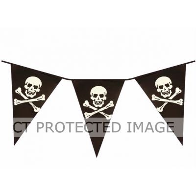 12ft Pirate Bunting 11 Flags