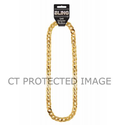 81cm Gold Gangster Chain