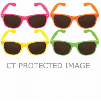 Neon Colour Frame Glasses