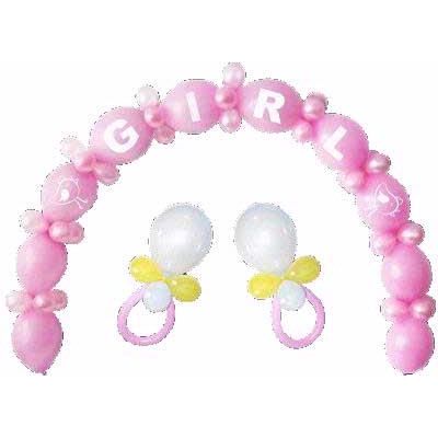 Baby Girl Balloon Arch Kit