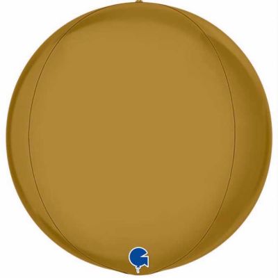 15 Inch Satin Gold Globe