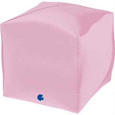 15 Inch Pastel Pink 4d Square Foil Balloon