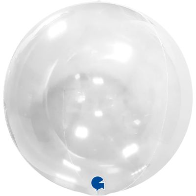 15 Inch 4d Transparent Globe (without Valve)