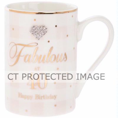 Mad Dots 40th Birthday Mug