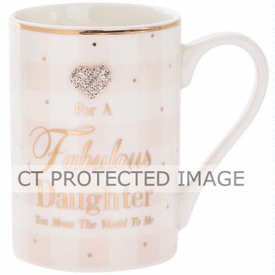 Mad Dots Fab Daughter Mug