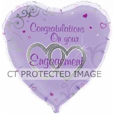 18 Inch Engagement Congratulations Foil