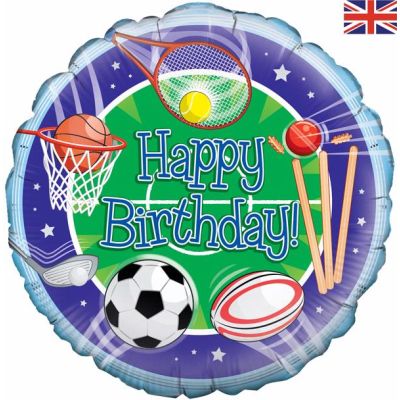 18 Inch Sports Birthday Foil