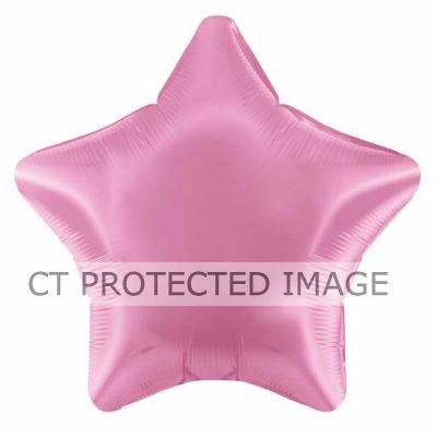 19 Inch Pink Star Foil Balloon