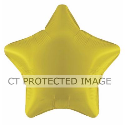 19 Inch Yellow Star Foil Balloon