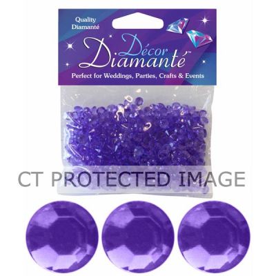 6mm Lavender Diamante Diamonds