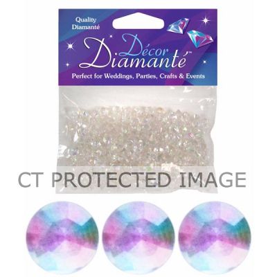 6mm Iridescent Diamante Diamonds