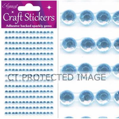  4mm Pearl Blue Gems (pack quantity 240) 