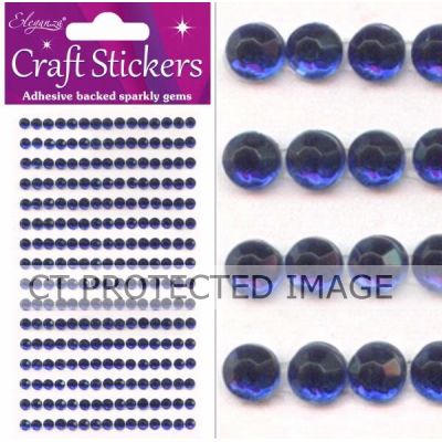  4mm Sapphire Blue Gems (pack quantity 240) 