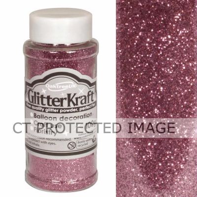 100g Light Pink Kraft Fine Glitter