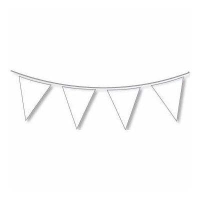 10m Regular White Bunting