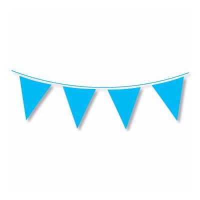 10m Regular Light Blue Bunting